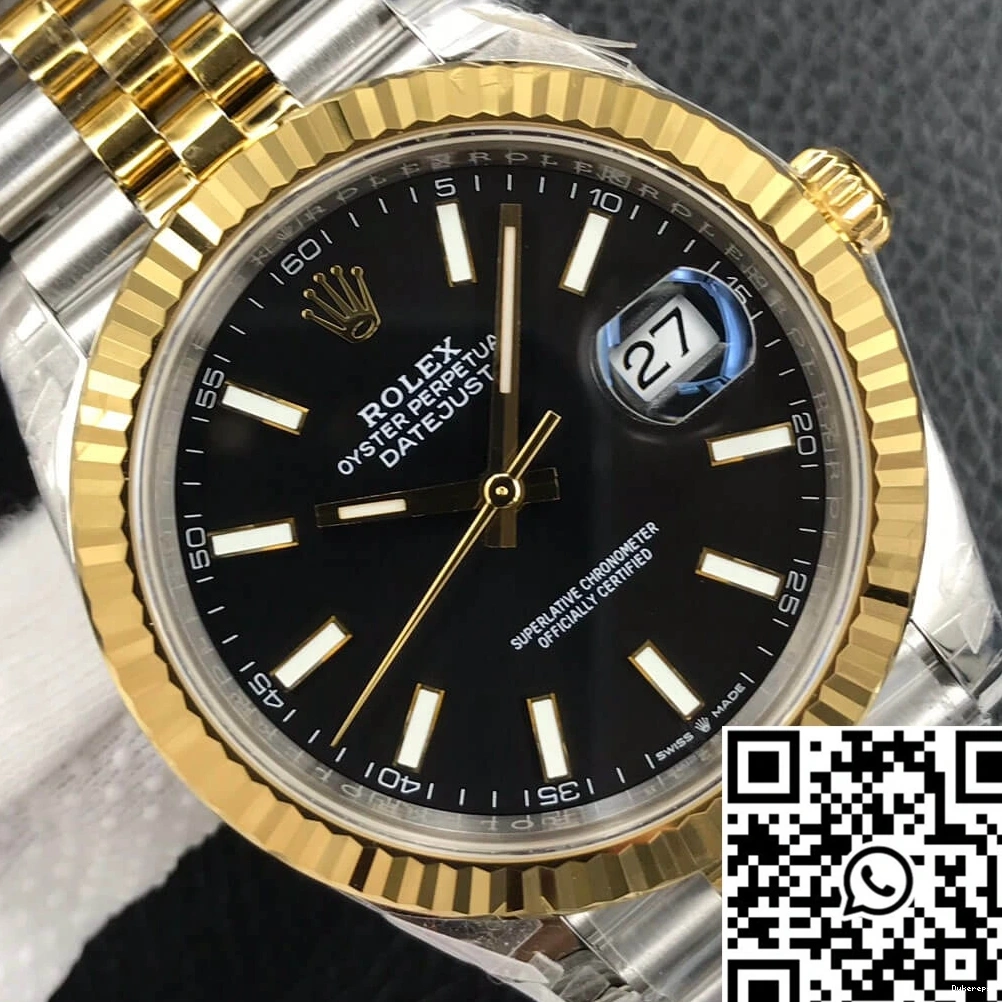 Dial Rolex VS Datejust M126333-0014 Black Factory 0311
